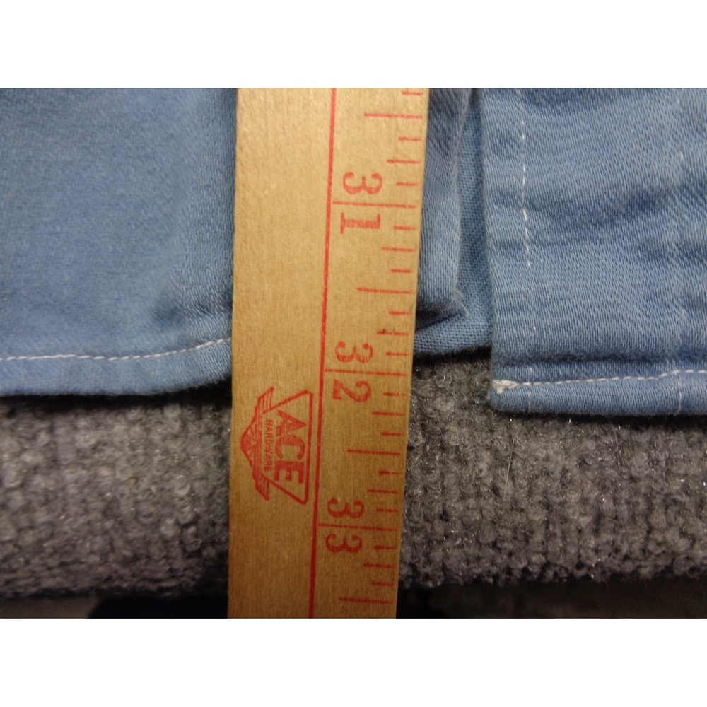Ariat FR Shirt Mens XL Blue Workwear Long Sleeve Button Work Flame Resistant - Picture 10 of 11